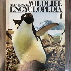 Vintage "Funk & Wagnalls Wildlife Encyclopedia: Volume 1" Hardcover Book